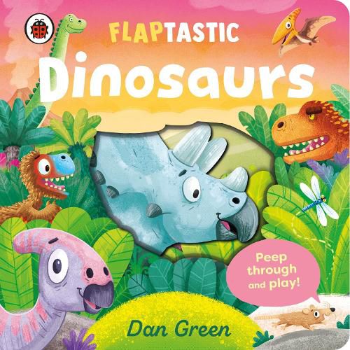 Cover image for Flaptastic Dinosaurs