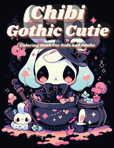 Cover image for Chibi Gothic Cutie Coloring Book