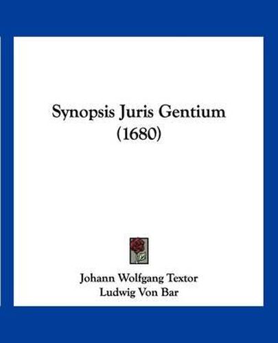 Synopsis Juris Gentium (1680)