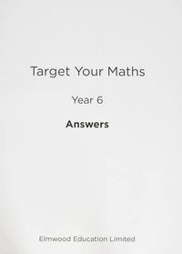 Cover image for Target Your Maths Year 6 Answer Book