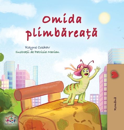 Cover image for The Traveling Caterpillar (Romanian Children's Book)