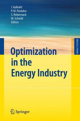 Cover image for Optimization in the Energy Industry