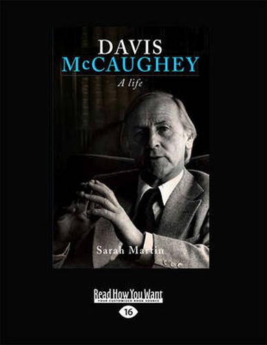 Davis McCaughey: A Life