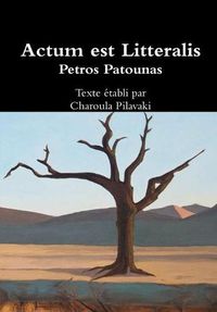 Cover image for Actum est Litteralis