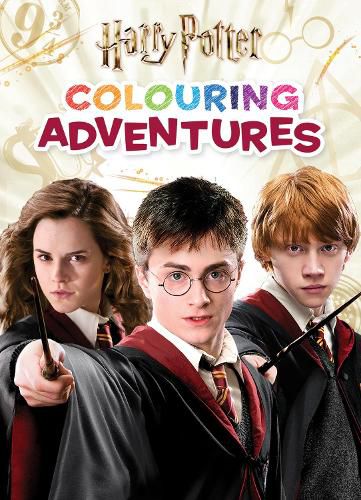 Cover image for Harry Potter: Colouring Adventures (Warner Bros.)