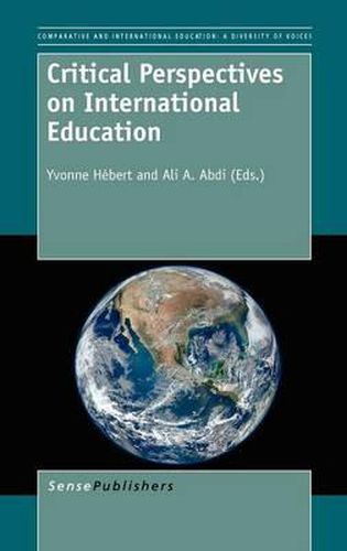 Cover image for Critical Perspectives on International Education