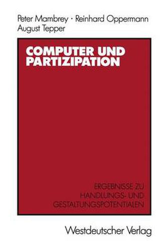 Cover image for Computer Und Partizipation