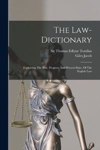 Cover image for The Law-dictionary