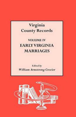 Cover image for Early Virginia Marriages