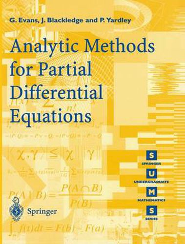 Cover image for Analytic Methods for Partial Differential Equations