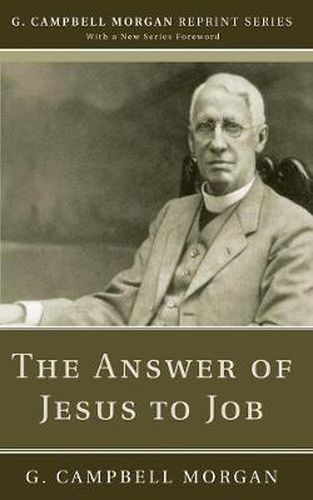 Cover image for The Answer of Jesus to Job