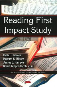 Cover image for Reading First Impact Study