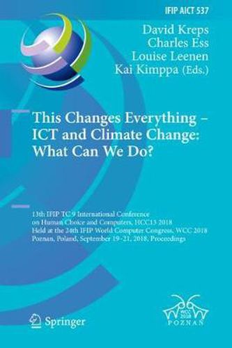 Cover image for This Changes Everything - ICT and Climate Change: What Can We Do?