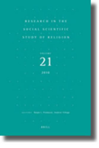 Research in the Social Scientific Study of Religion, Volume 21