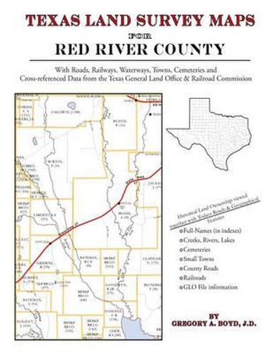 Cover image for Texas Land Survey Maps for Red River County