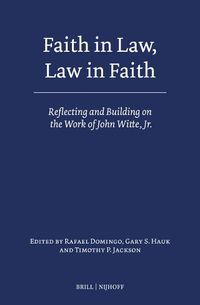 Cover image for Faith in Law, Law in Faith