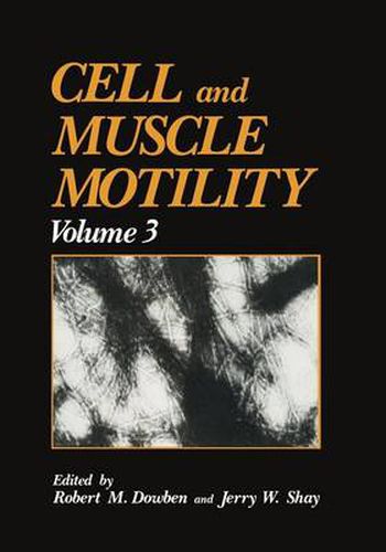 Cover image for Cell and Muscle Motility