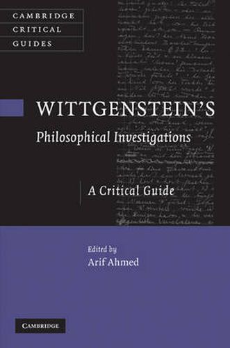 Cover image for Wittgenstein's Philosophical Investigations: A Critical Guide