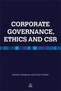 Cover image for Corporate Governance Ethics and CSR