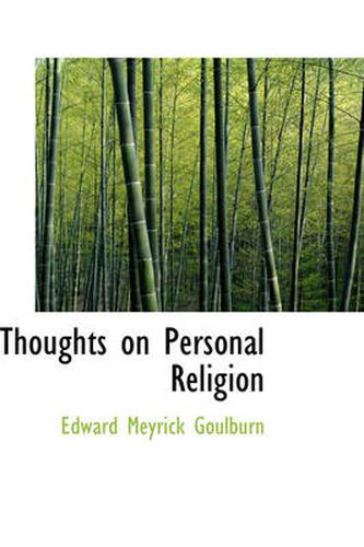 Cover image for Thoughts on Personal Religion