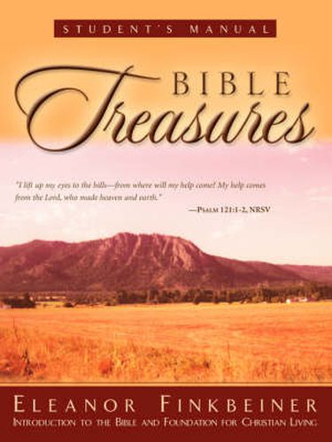 Cover image for Bible Treasures Student's Manual