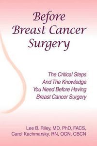 Cover image for Before Breast Cancer Surgery