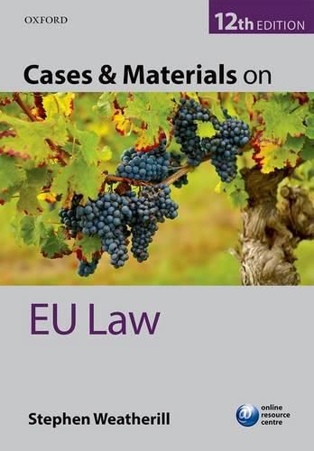 Cover image for Cases & Materials on EU Law