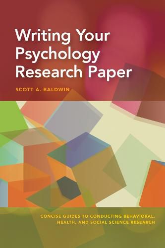 Cover image for Writing Your Psychology Research Paper