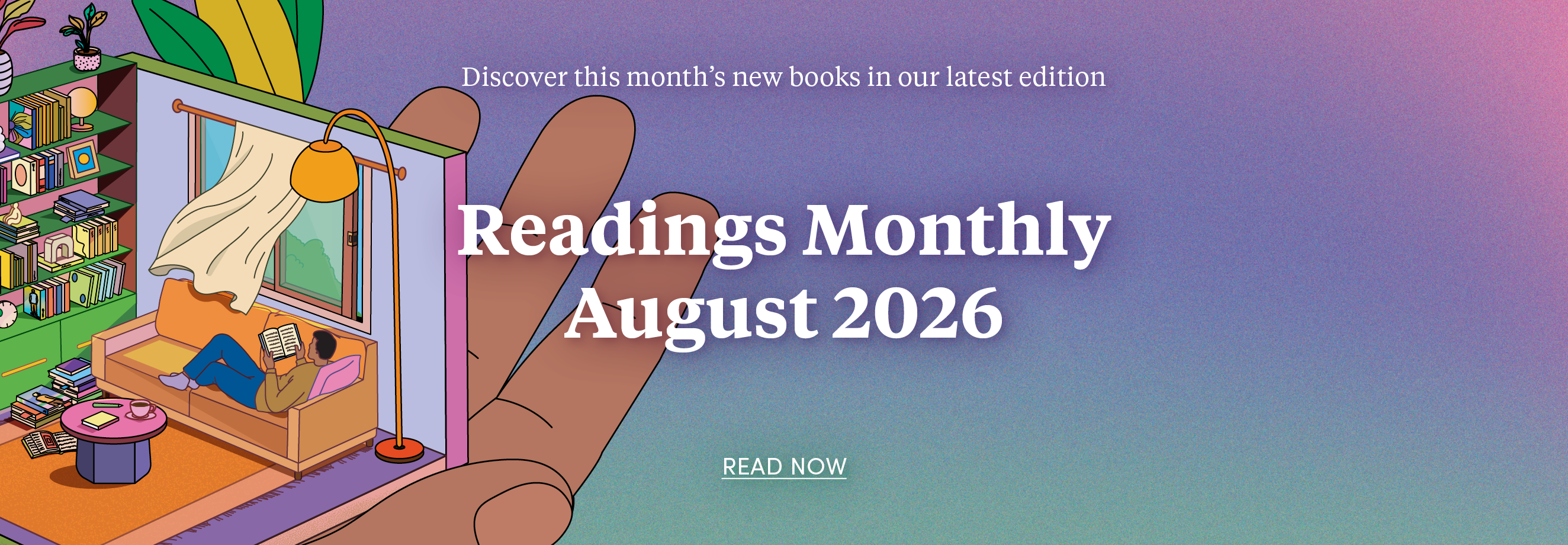 The August Readings Monthly – read now!