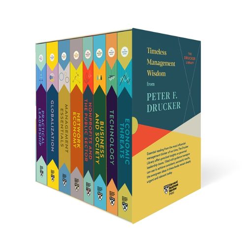 Cover image for Peter F. Drucker Boxed Set (8 Books) (the Drucker Library)