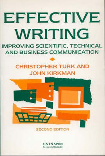 Cover image for Effective Writing: Improving Scientific, Technical and Business Communication