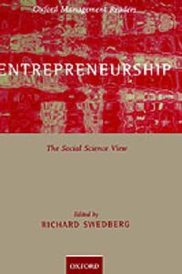 Cover image for Entrepreneurship: The Social Science View