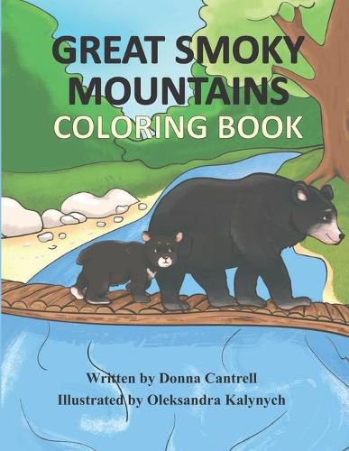 Cover image for Great Smoky Mountains Coloring Book