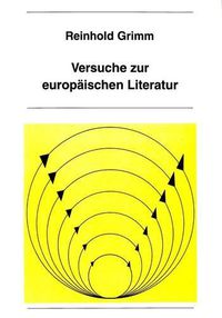 Cover image for Versuche Zur Europaeischen Literatur