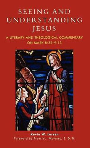 Cover image for Seeing and Understanding Jesus: A Literary and Theological Commentary on Mark 8:22-9:13