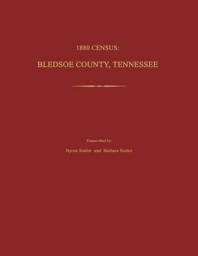 1880 Census, Bledsoe County, Tennessee