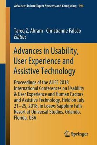 Cover image for Advances in Usability, User Experience and Assistive Technology