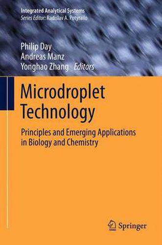 Cover image for Microdroplet Technology: Principles and Emerging Applications in Biology and Chemistry