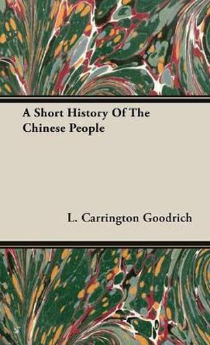 Cover image for A Short History of the Chinese People