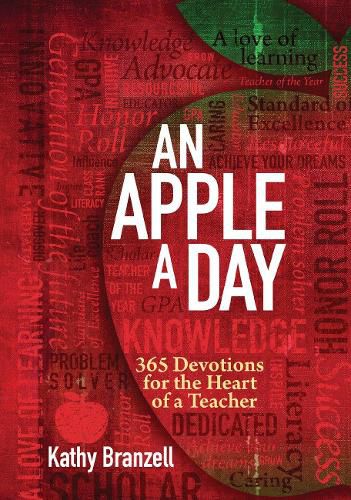 Cover image for An Apple a Day: 365 Devotions for the Heart of a Teacher