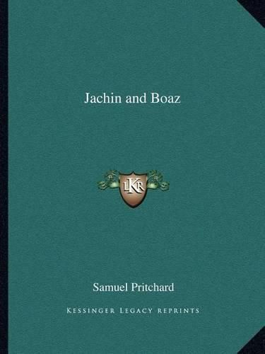 Cover image for Jachin and Boaz