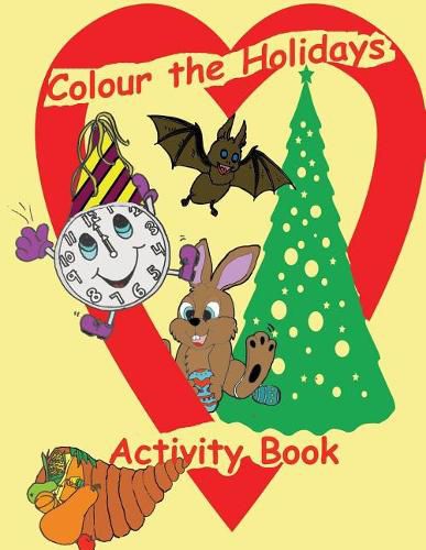 Cover image for Colour the Holidays Activity Book