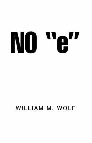 Cover image for No ''e