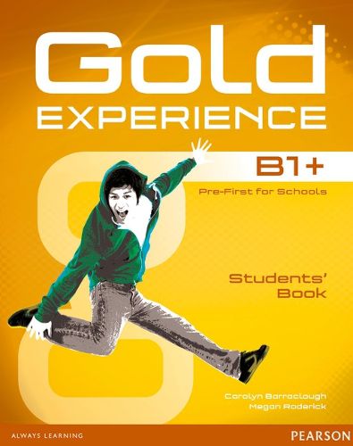 Cover image for Gold Experience B1+ Students' Book with DVD-ROM Pack