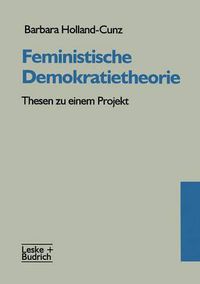 Cover image for Feministische Demokratietheorie: Thesen Zu Einem Projekt