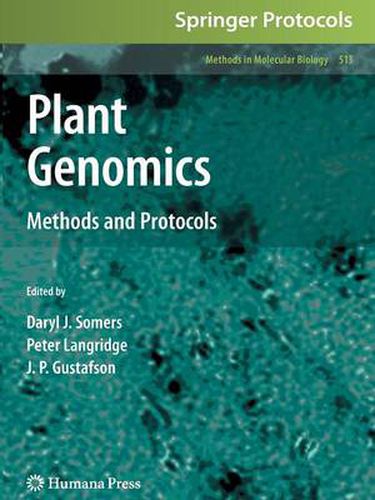 Cover image for Plant Genomics: Methods and Protocols