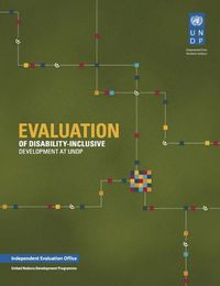 Cover image for Evaluation of disability inclusive development at UNDP