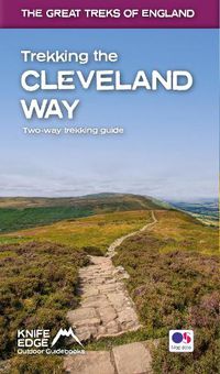 Cover image for Trekking the Cleveland Way: Two-way guidebook with OS 1:25k maps: 20 different itineraries