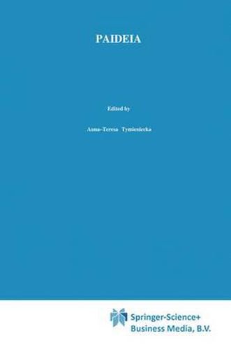Cover image for Paideia: Philosophy/Phenomenology of Life Inspiring Education for Our Times