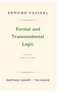 Cover image for Formal and Transcendental Logic